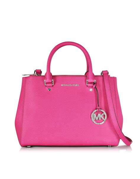 michael kors sutton medium saffiano leather satchel raspberry|michael michael kors sutton medium satchel raspberry.